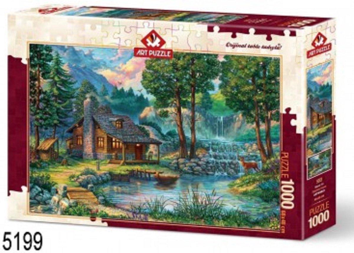 Puzzel Fairytale House 1000 stukjes