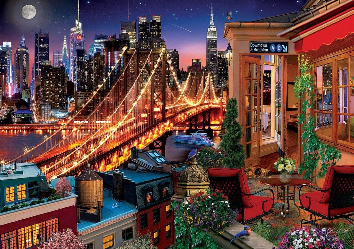 Terrace Brooklyn -  Puzzle 1,500 pieces