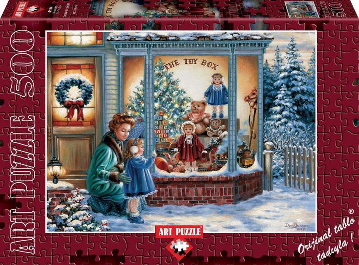 The Toy Box 500 kerstpuzzel