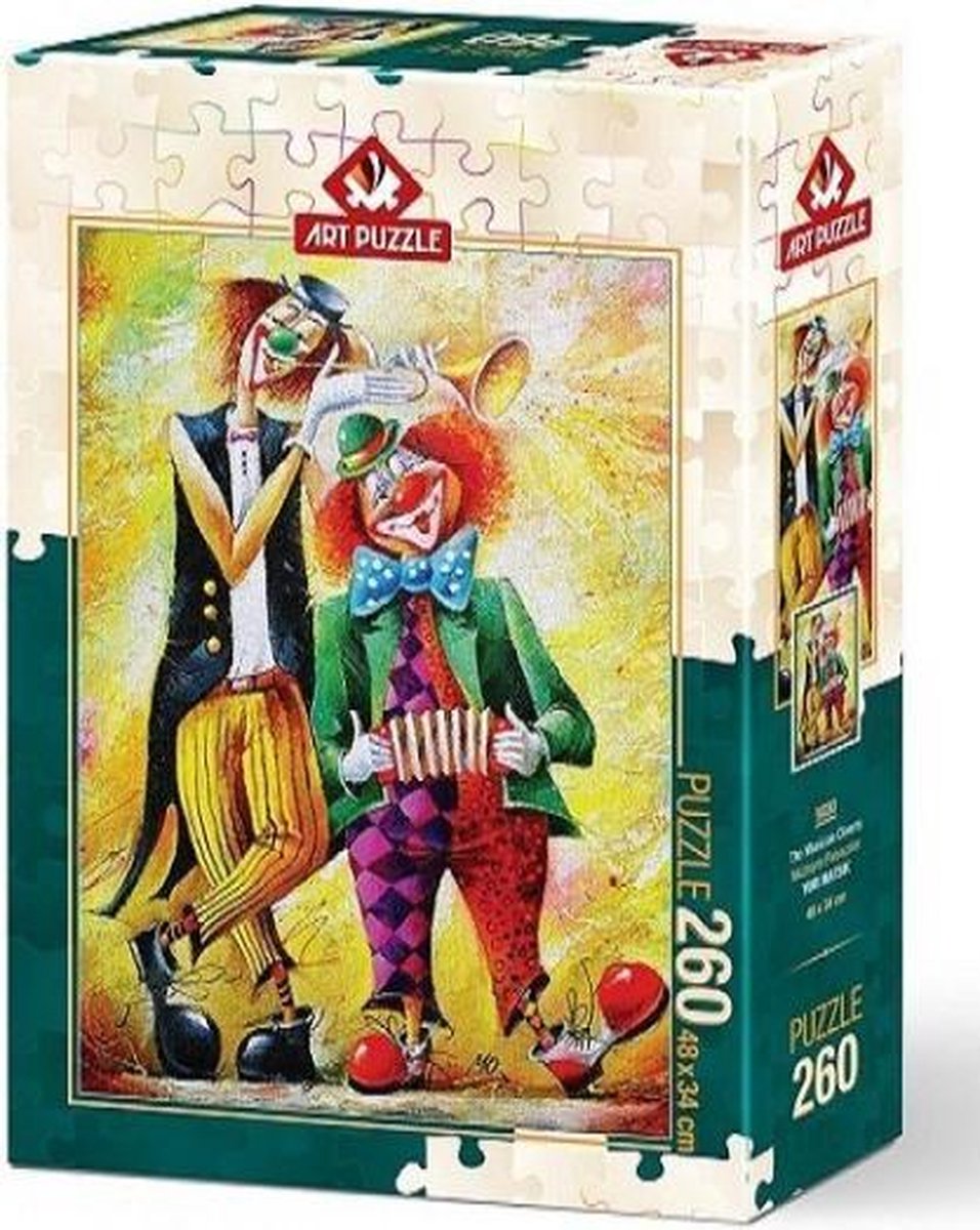 The musician clowns puzzel