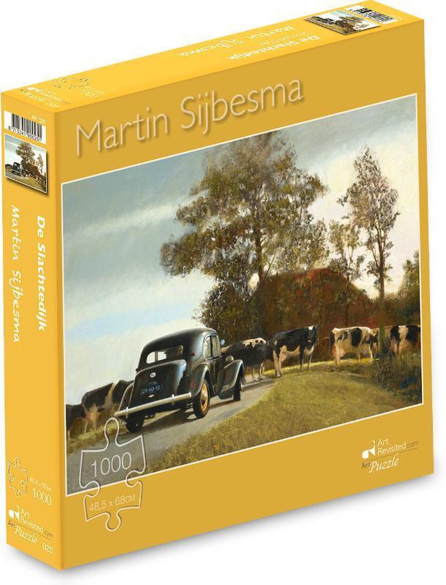 Puzzel Martin Sijbesma - De Slachtedijk (1000st.)