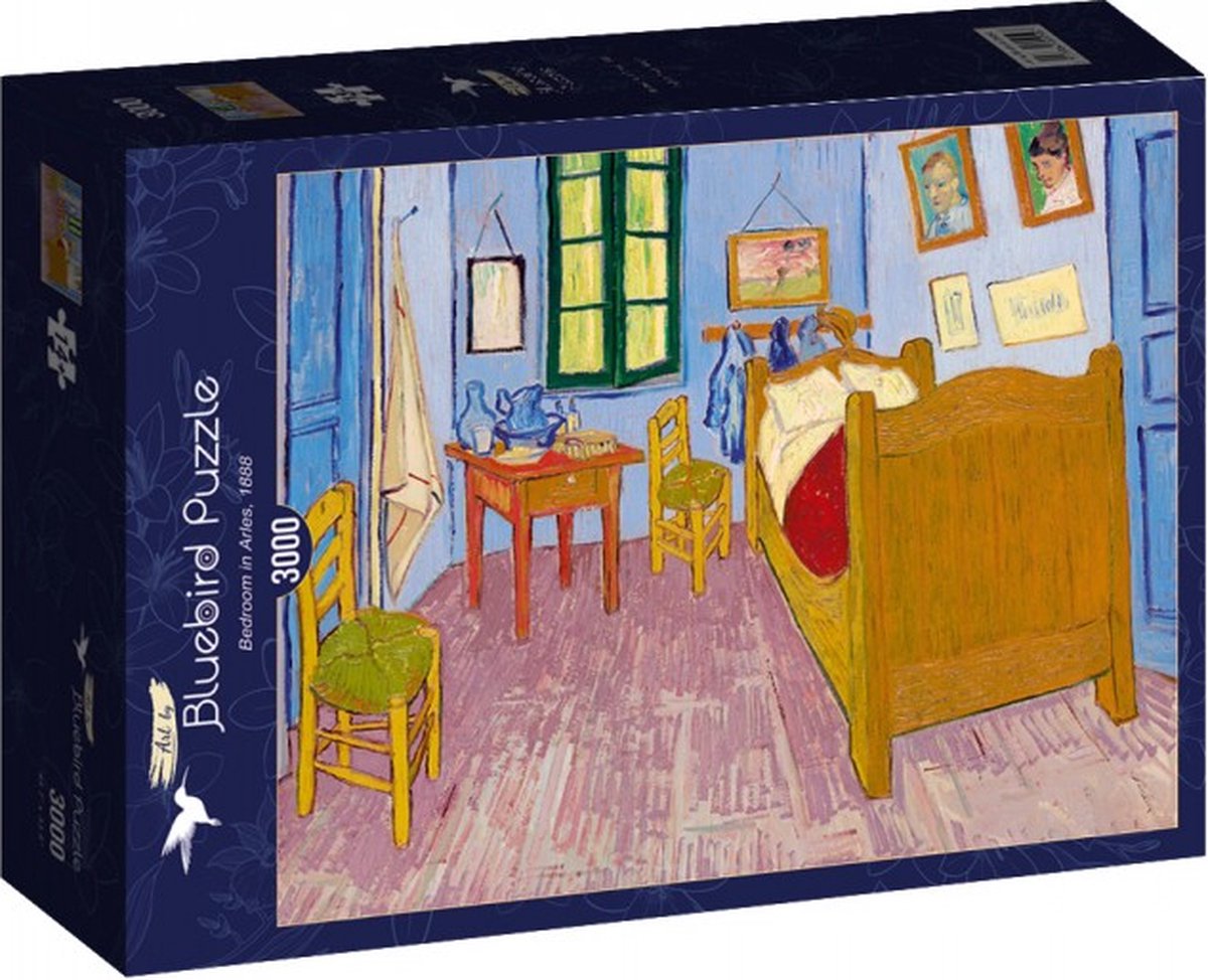 Bluebird Art Puzzle - Vincent Van Gogh - Slaapkamer in Arles - 3000 stukjes