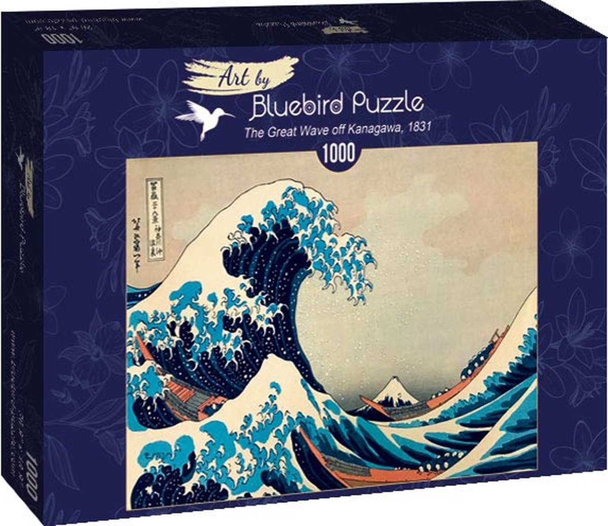 Hokusai - The Great Wave off Kanagawa, 1831 (1000 stukjes, kunstpuzzel)