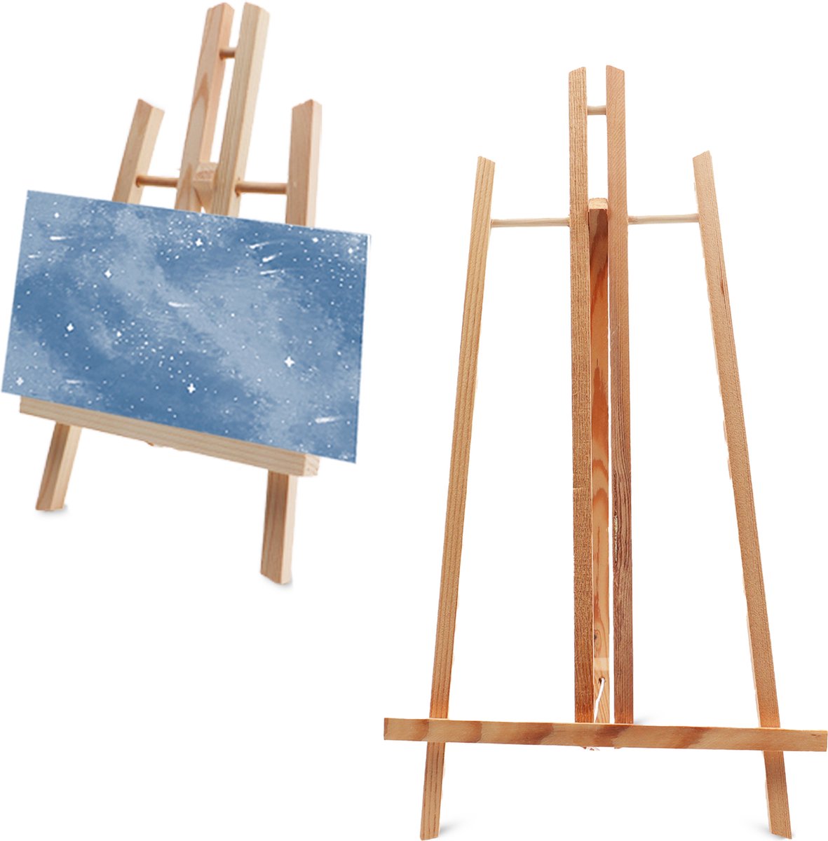   27x50cm Voor Volwassenen/Kinderen Schilderen Schildersdoek - Ezel -Tafelmodel -  s - Tafelezel - Verf - Verven - Schilderset - Atelierezel - Veldezel