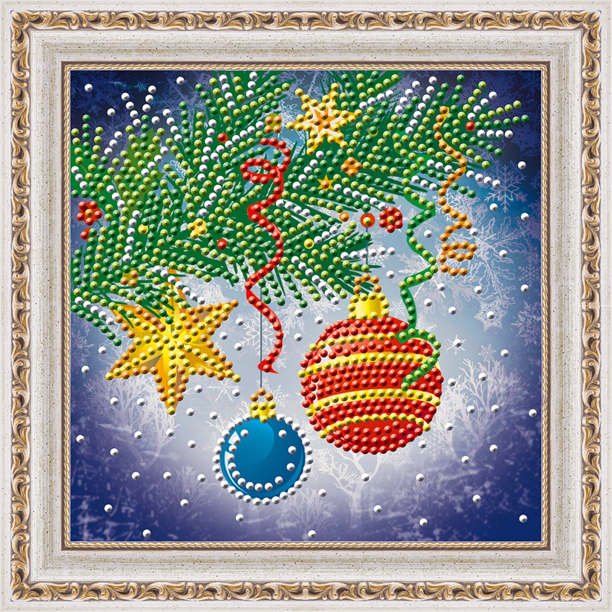 Diamond Painting Kerstversiering 15 x 15 cm