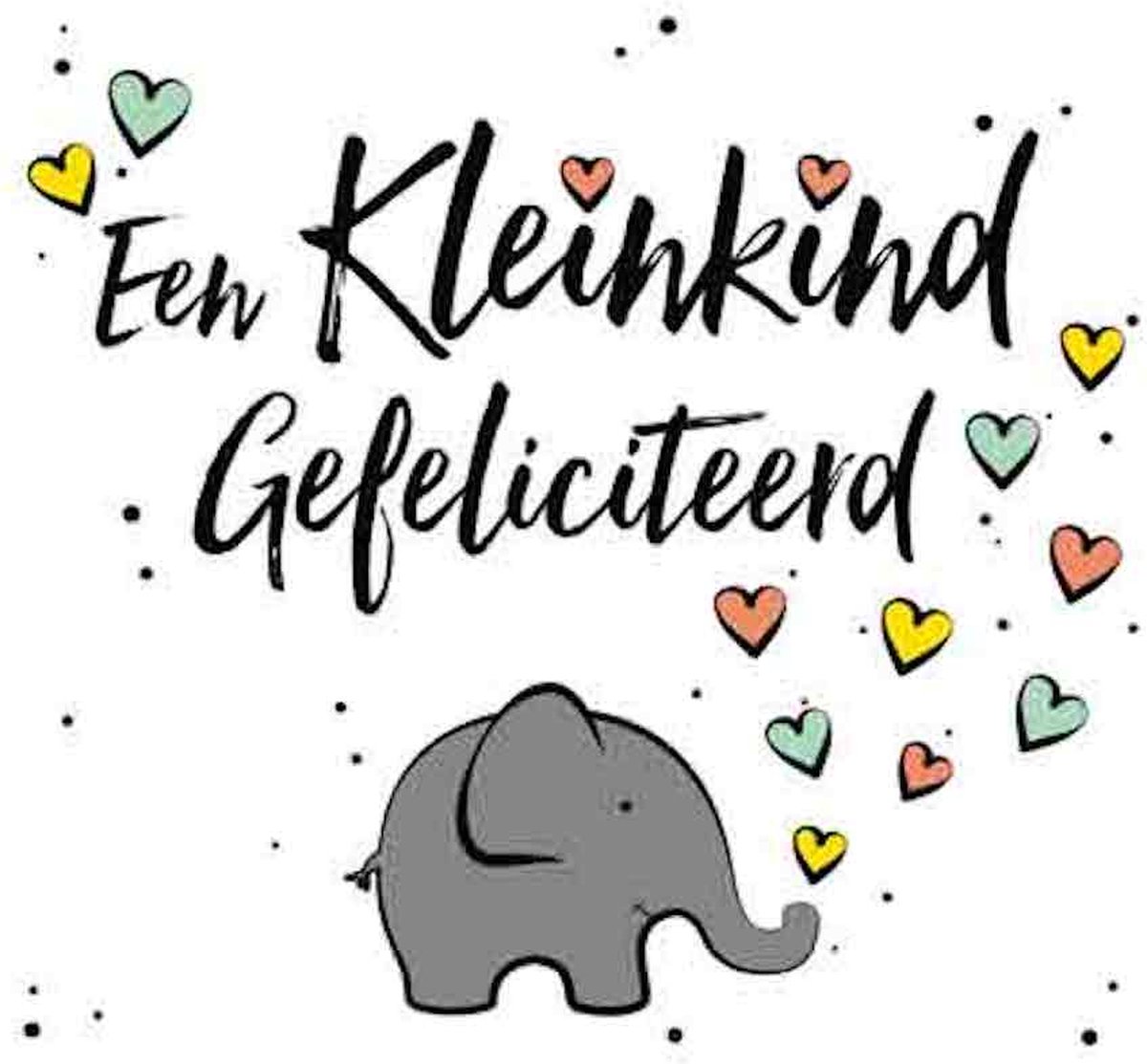 Wenskaart Een kleinkind gefeliciteerd