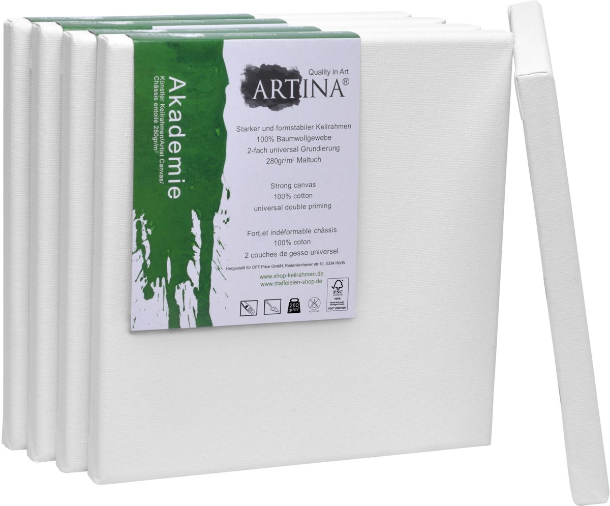 5-Set   Academy Schilderdoek Canvas FSC