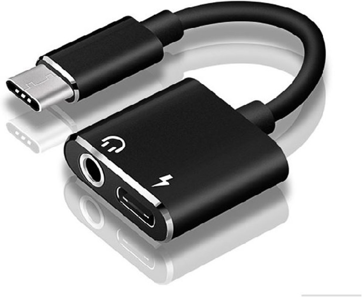 Type C Aux Jack Headphone Adapter Charger Audio Kabel USB C Type-C tot 3.5mm Oortelefoon Splitter Opladen voor Mi 8 Lite A2 (L1130)