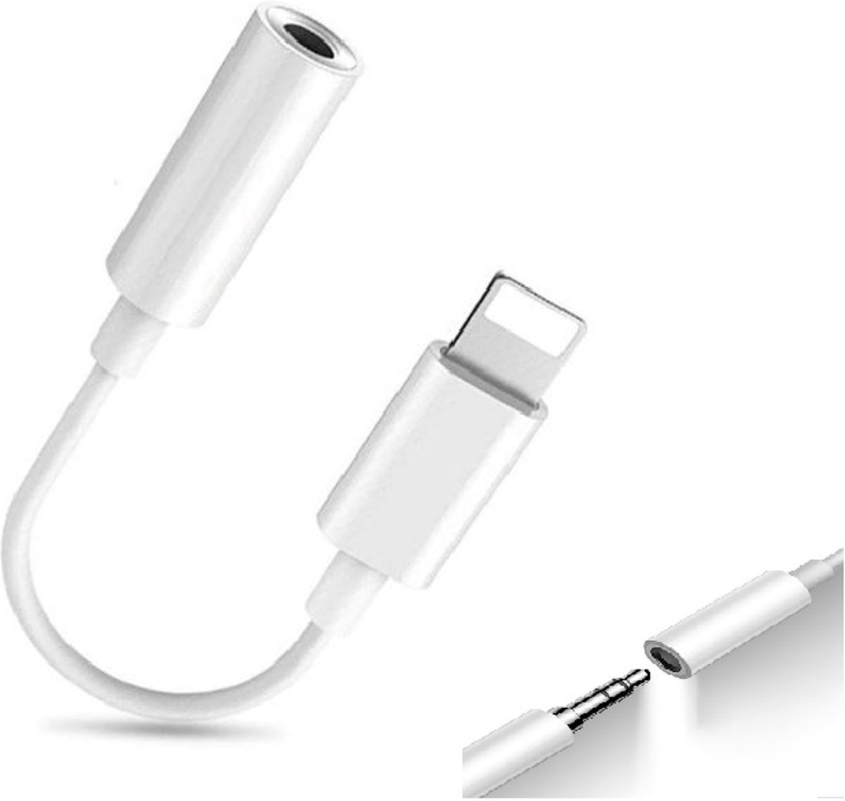 Z lightning naar 3.5mm Headphone Jack Adapter Audio Converter Voor iPhone XS 7 8 Luisteren naar music Voor Adapter IOS 12.1