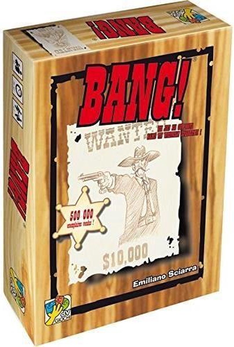 ASMODEE - Bang ! - Jeu de rôle - Jeu de société