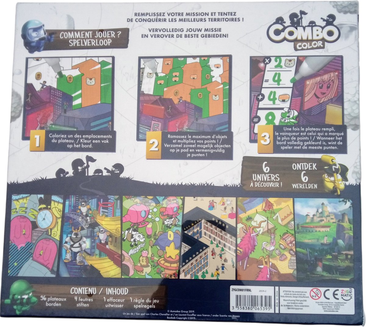 ASMODEE - Combo Color - Bordspel