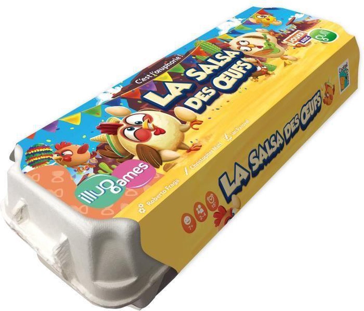 ASMODEE - Eiersalsa GULLI - Bordspel voor kinderen