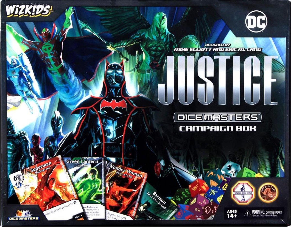 Asmodee DC Dice Masters Justice Campaign Box - EN