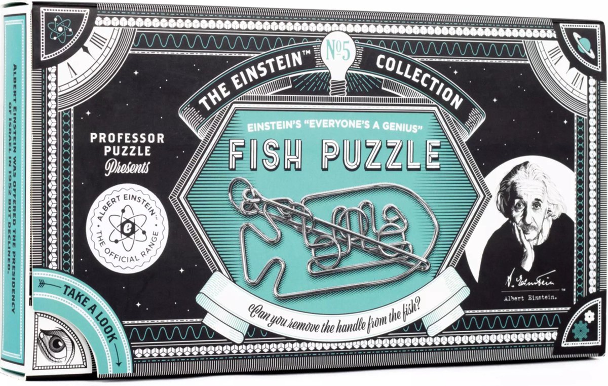 Asmodee Einstein Fish Puzzle - EN