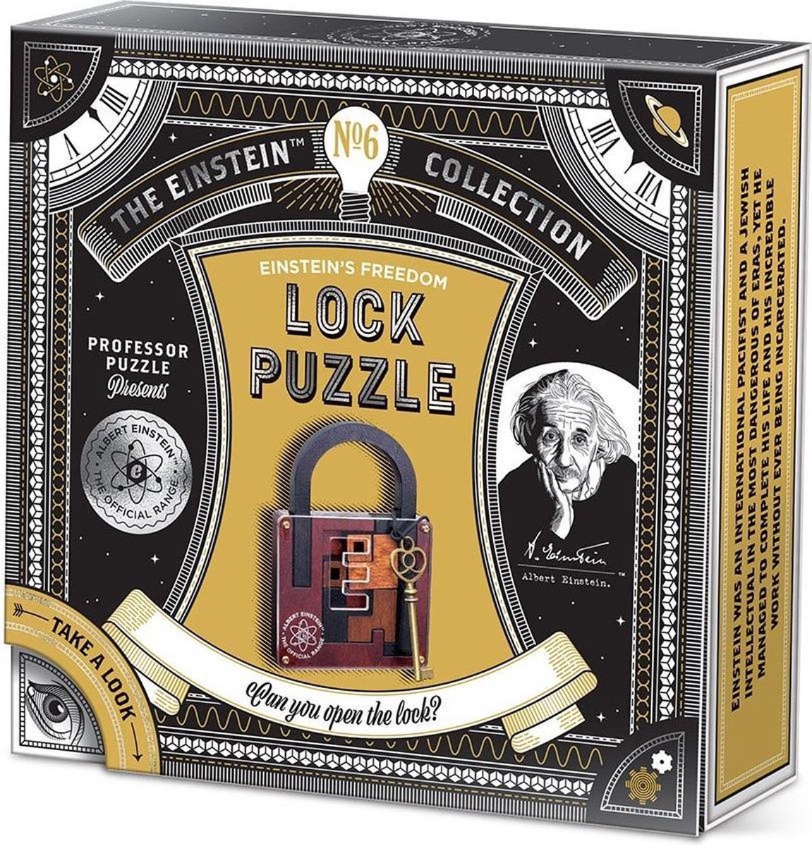 Asmodee Einstein Lock Puzzle -