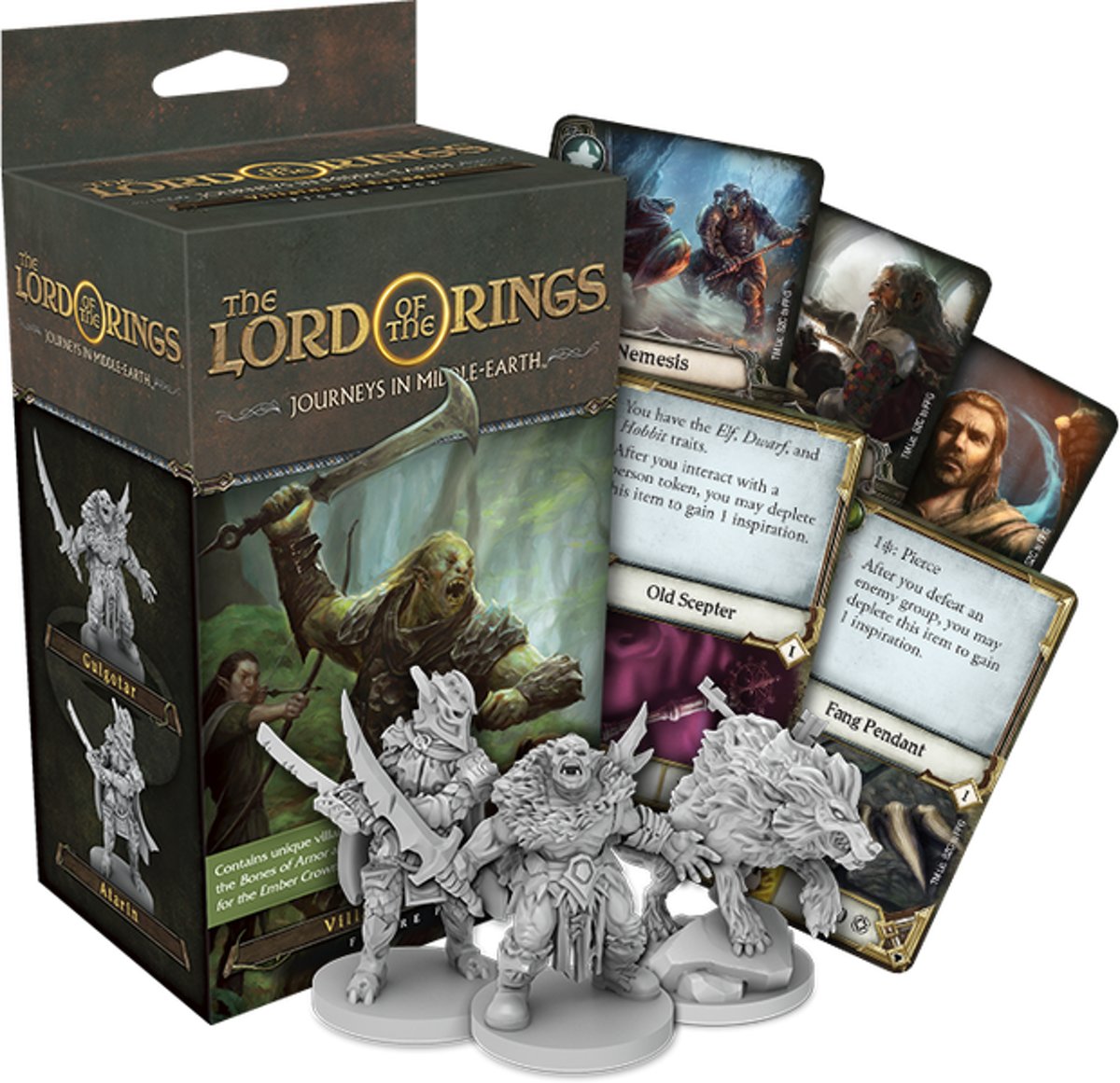 Asmodee LotR Journeys in Middle Earth Villains of Eriador - EN