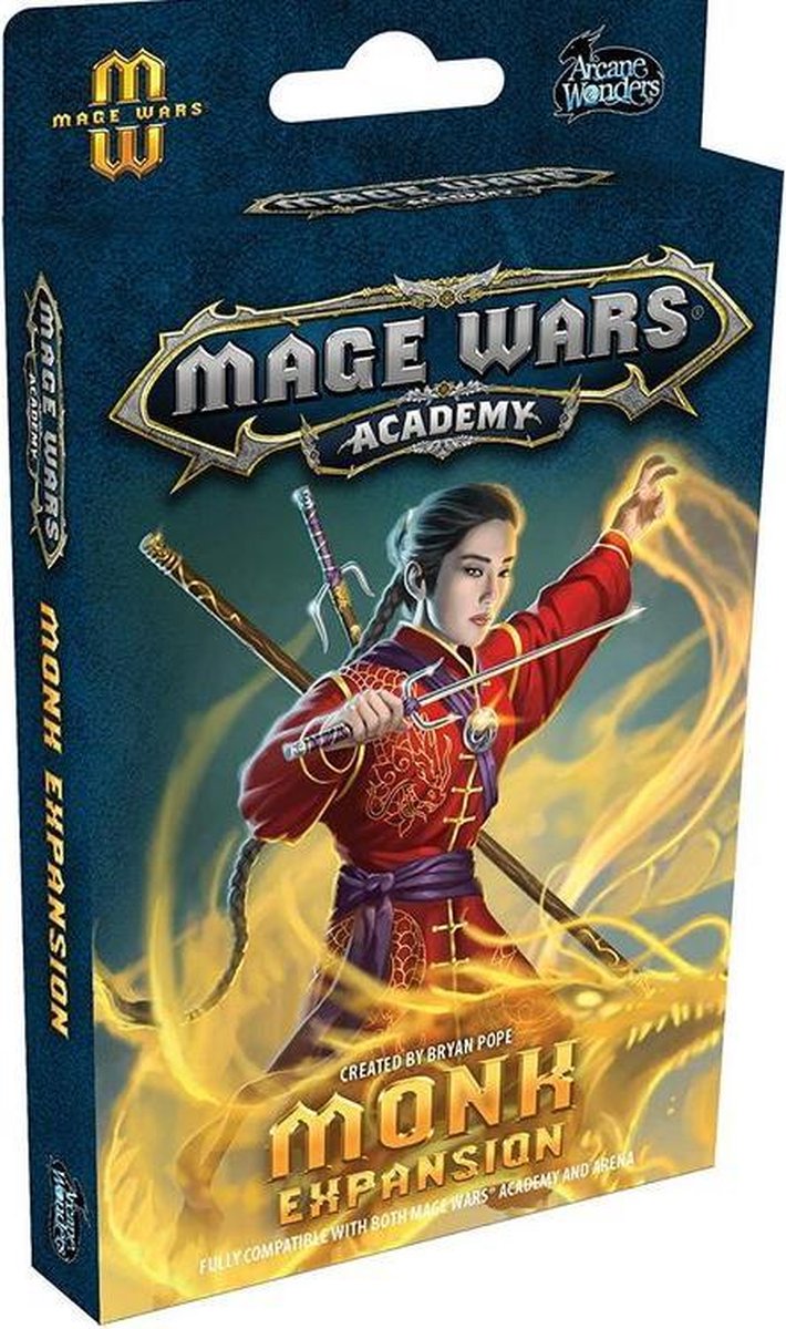 Asmodee Mage Wars Academy Monk Exp - EN