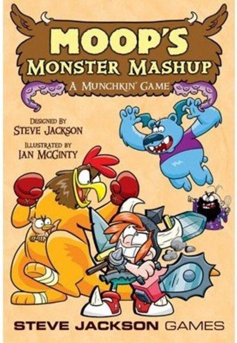 Asmodee Moops Monster Mashup a Munchkin Game - EN