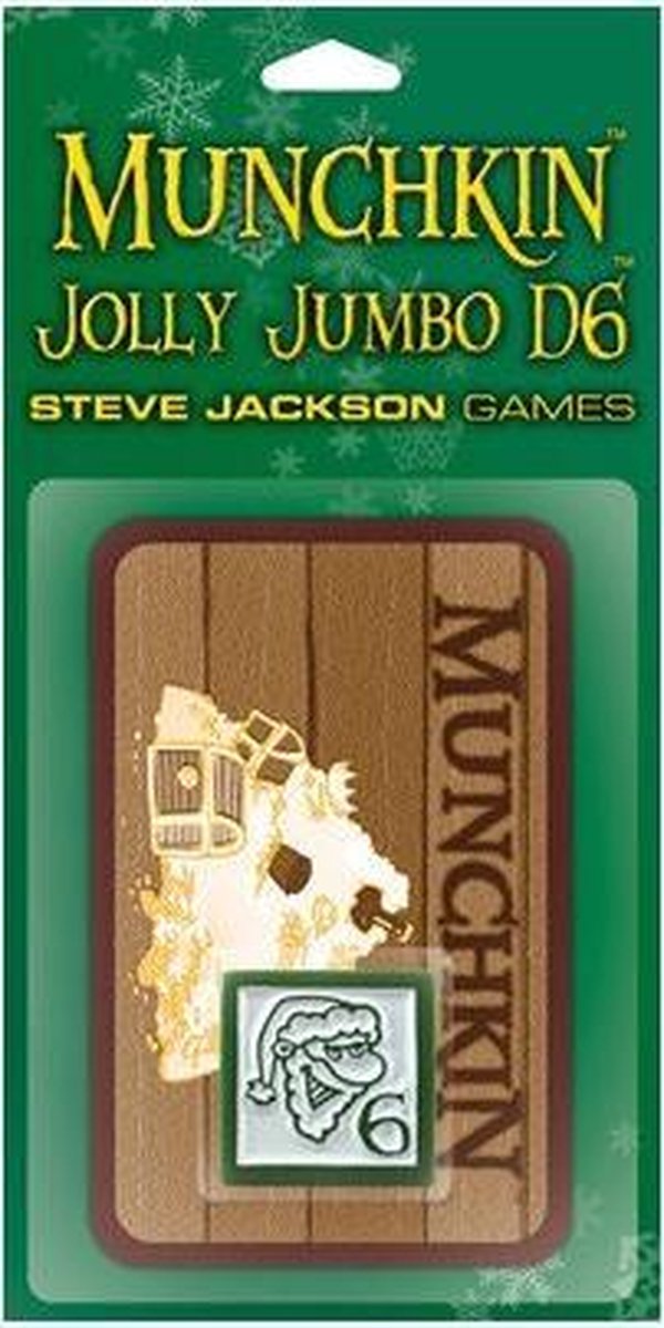 Asmodee Munchkin Jolly Jumbo - Green 6Dice - EN