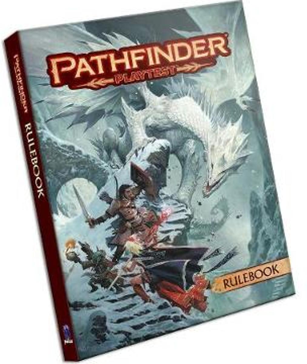 Asmodee Pathfinder 2.0 Playtest Rulebook (Hardcover) - EN