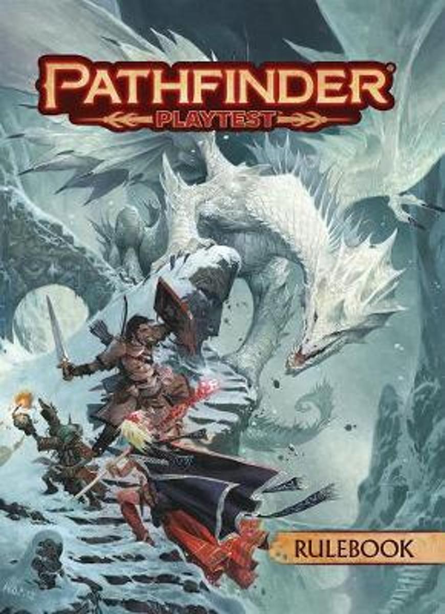 Asmodee Pathfinder 2.0 Playtest Rulebook (Softcover) - EN