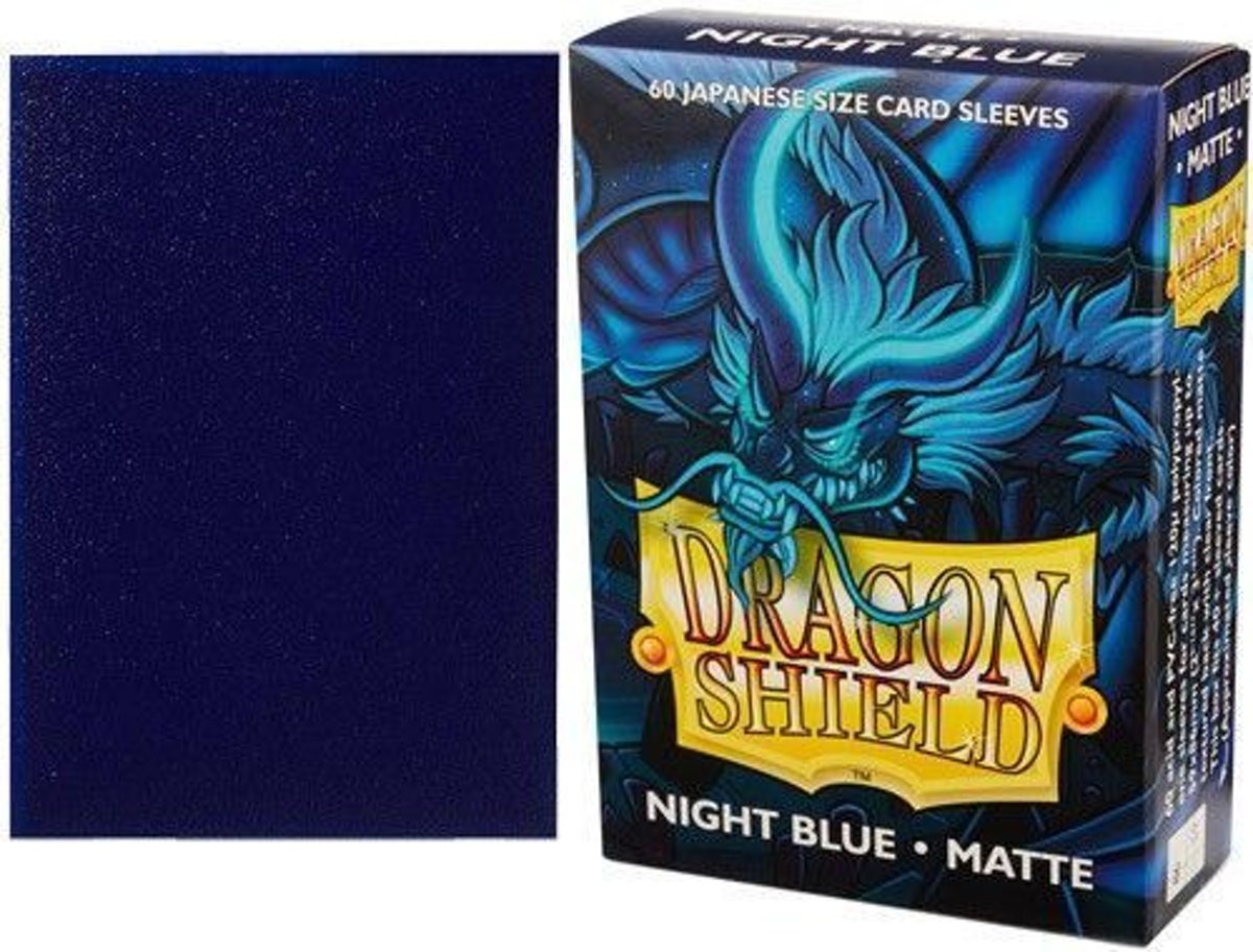 Asmodee SLEEVES Dragon Shield Matte Japanese Night Blue 60 -