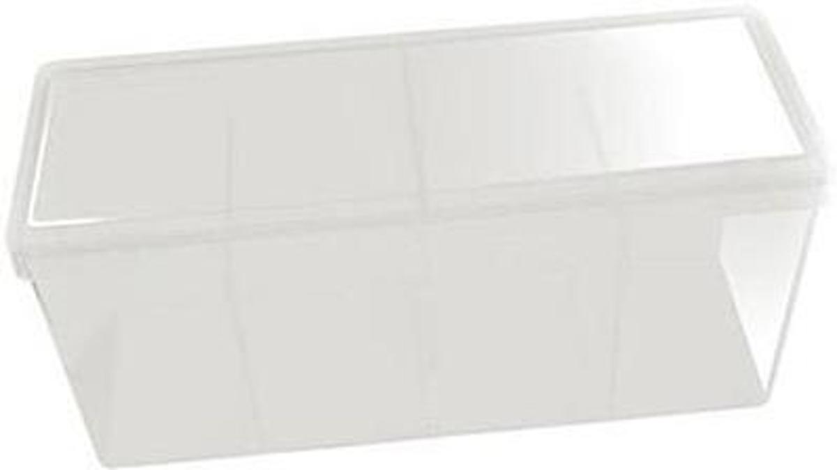 Asmodee STORAGE Box Dragon Shield 4 compart. - White - EN