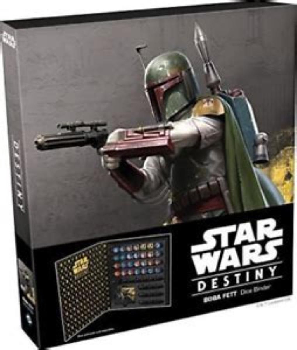 Asmodee Star Wars Destiny Boba Fett Dice Binder - EN