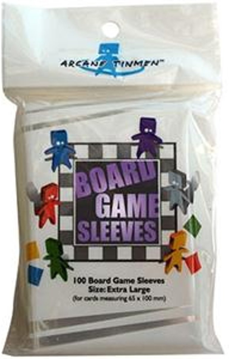 Board Game Sleeves: Extra Large (65x100mm) - 100 stuks