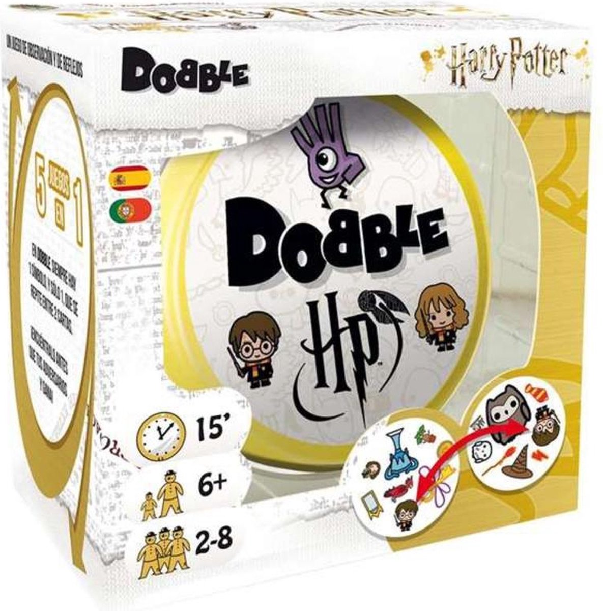 Bordspel Dobble Asmodee Harry Potter (ES-PT)