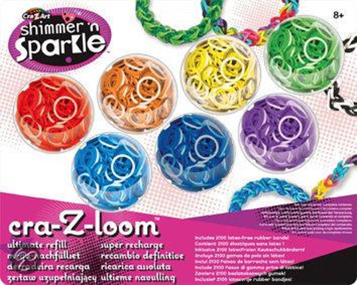 Cra-Z-loom Ultimate Refill (7 colors) - Hobby & Creatief