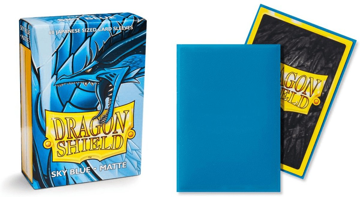 Dragon Shield Card Sleeves: Japanese Matte Sky Blue (59x86mm) - 60 stuks