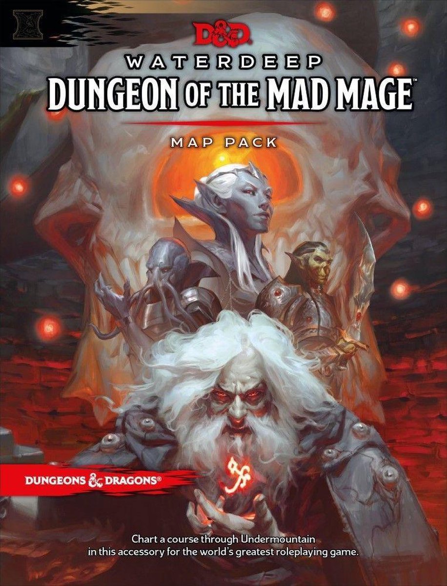 Dungeons & Dragons Waterdeep: Dungeon of the Mad Mage Maps and Miscellany (Accessory, D&d Roleplaying Game)