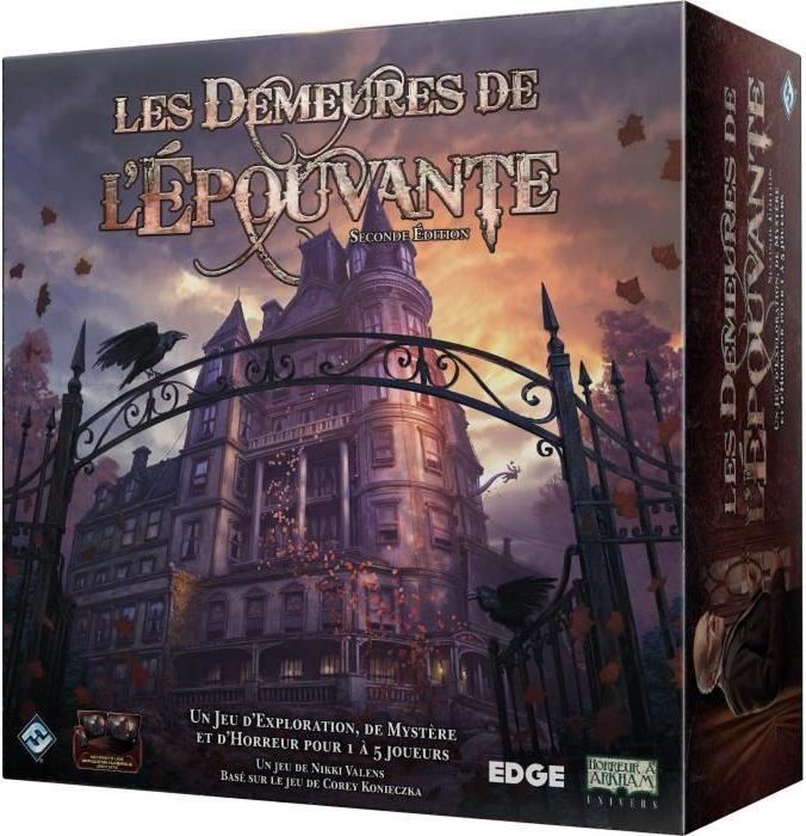 Les Demeures de lEpouvante: 2e editie - Asmodee - Bordspel - Coöperatief bordspel