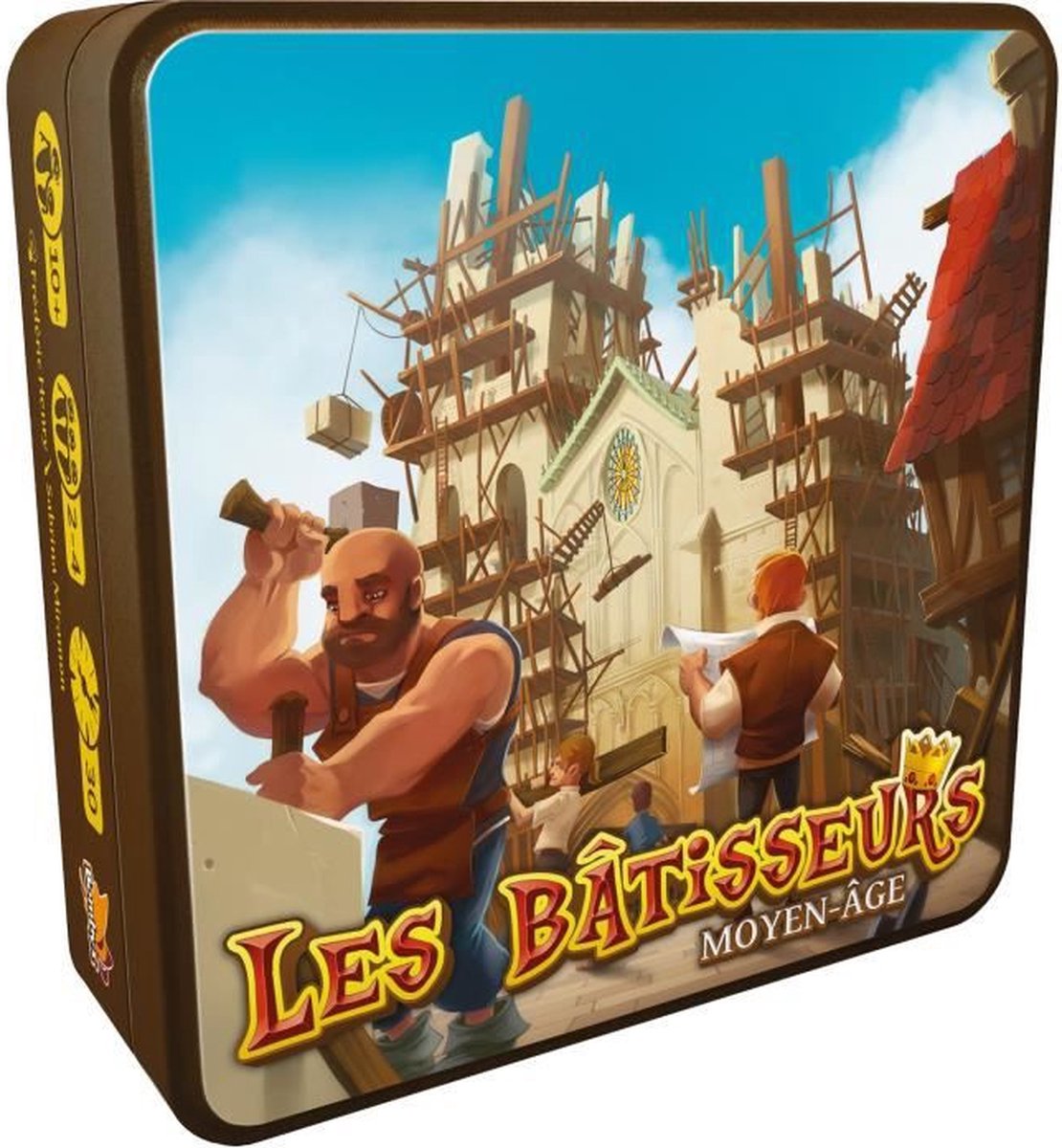 The Builders: Middle Ages (editie 2021) - Asmodee - Bordspel - Kaartspel