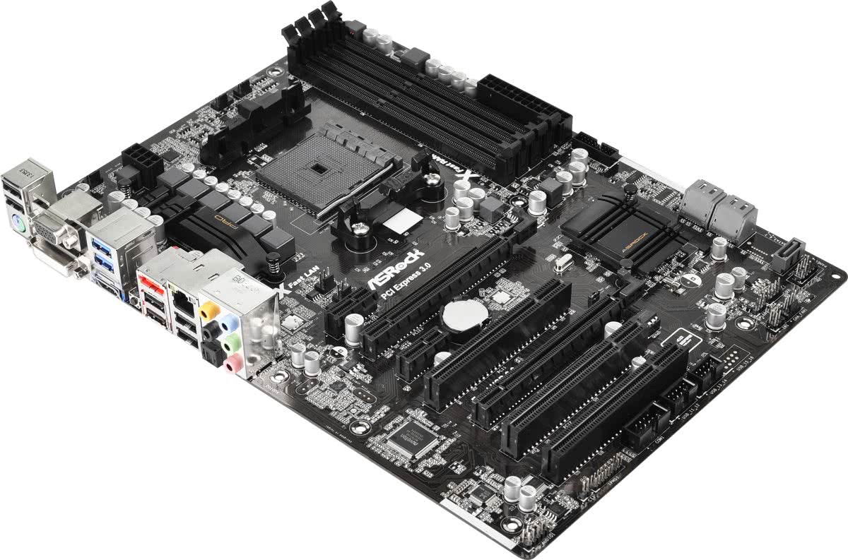 Asrock FM2A78 PRO4+ AMD A78 FCH Socket FM2+ ATX moederbord