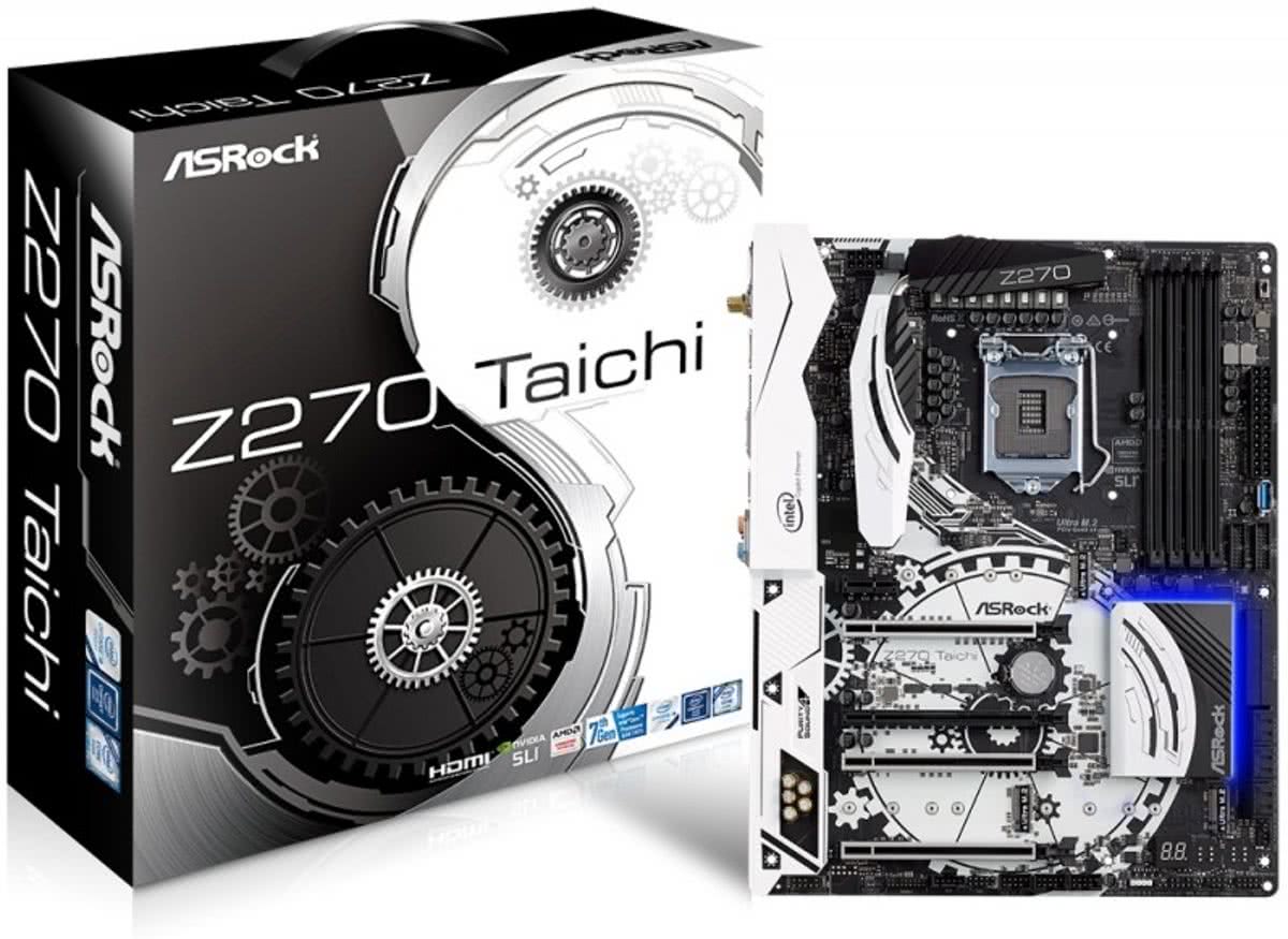 Asrock Z270 Taichi Intel Z270 LGA 1151 (Socket H4) ATX moederbord