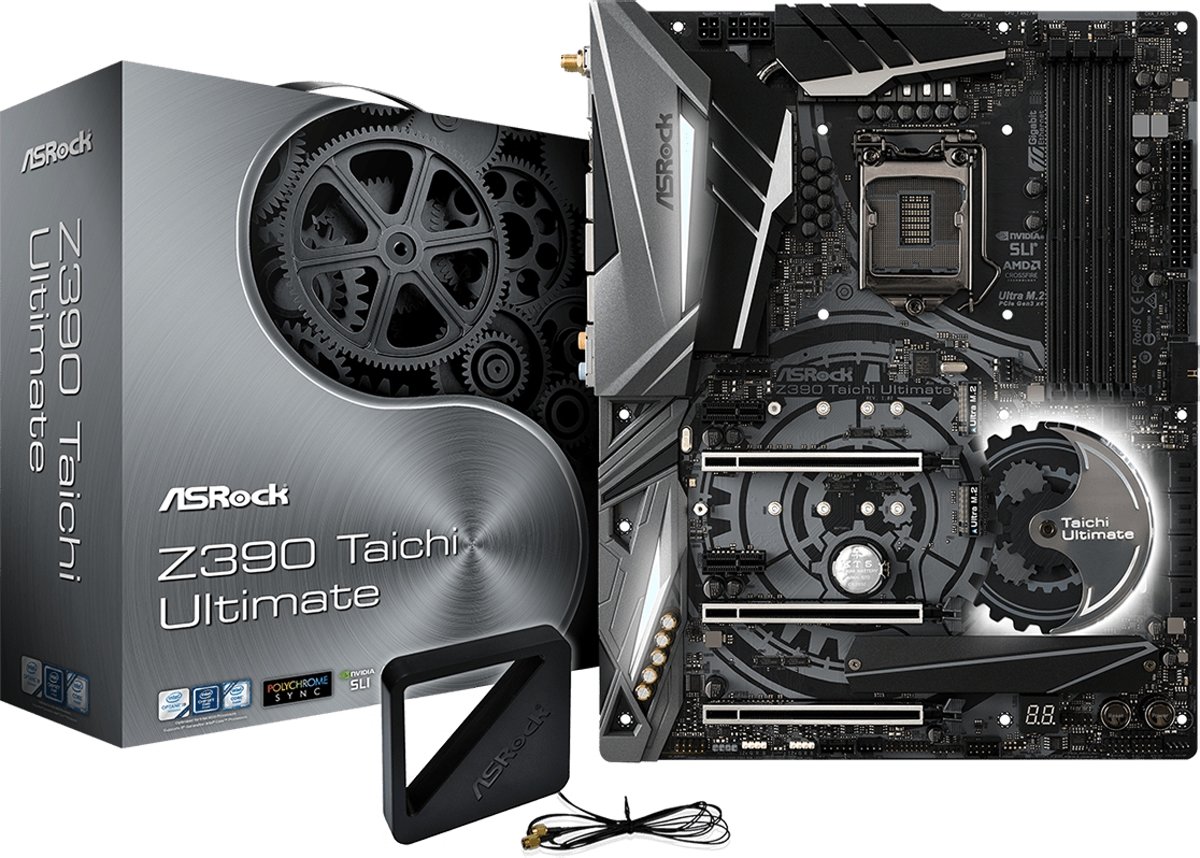 Asrock Z390 Taichi Ultimate Moederbord