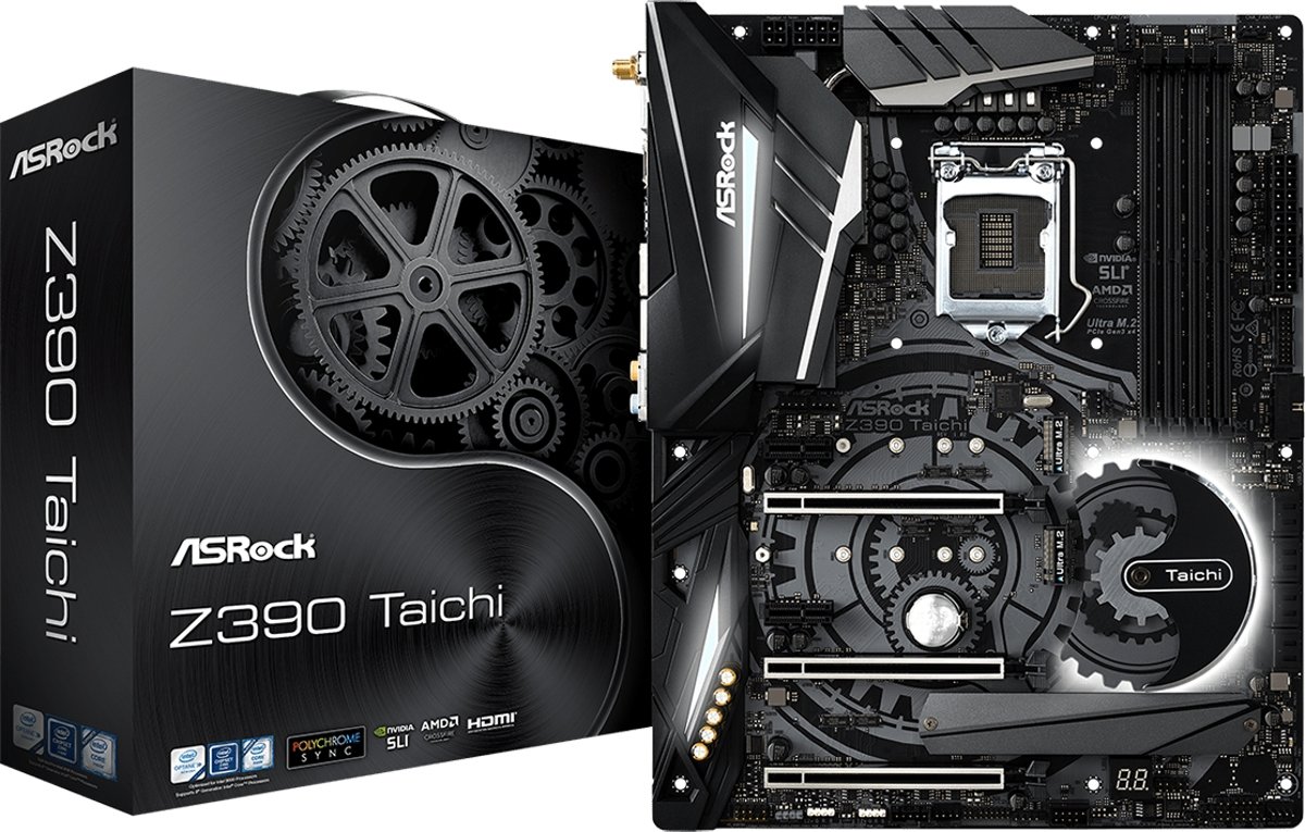 Asrock Z390 Taichi moederbord LGA 1151 (Socket H4) ATX Intel Z390