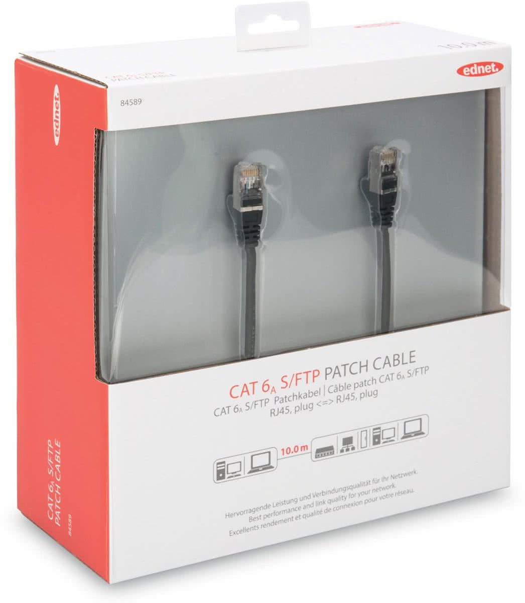 EDNET CAT 6A S-FTP Patch Cable