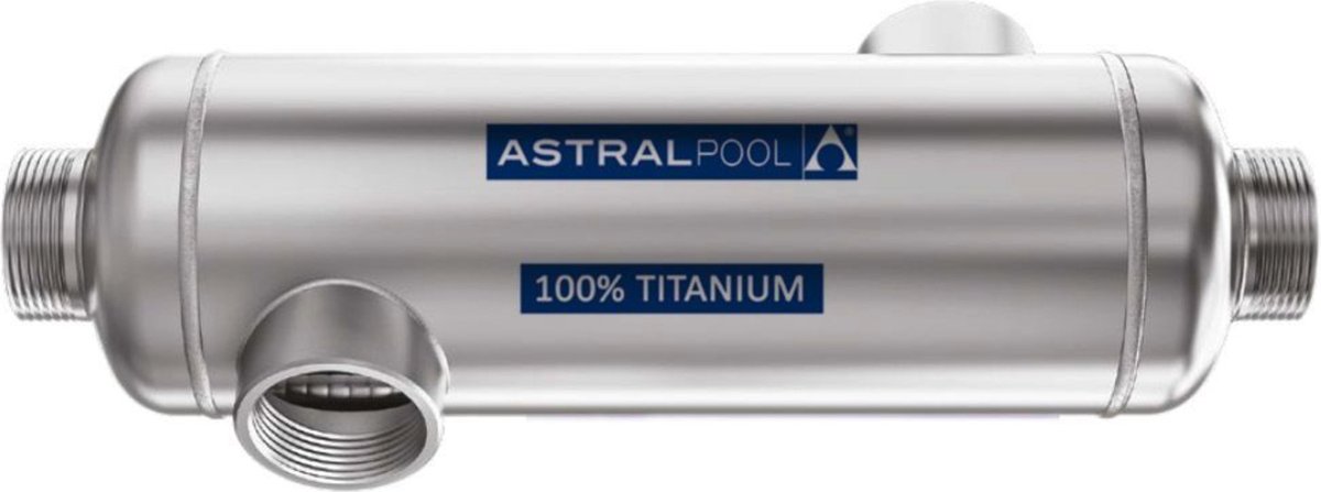 Astral titanium warmtewisselaar 140kW*