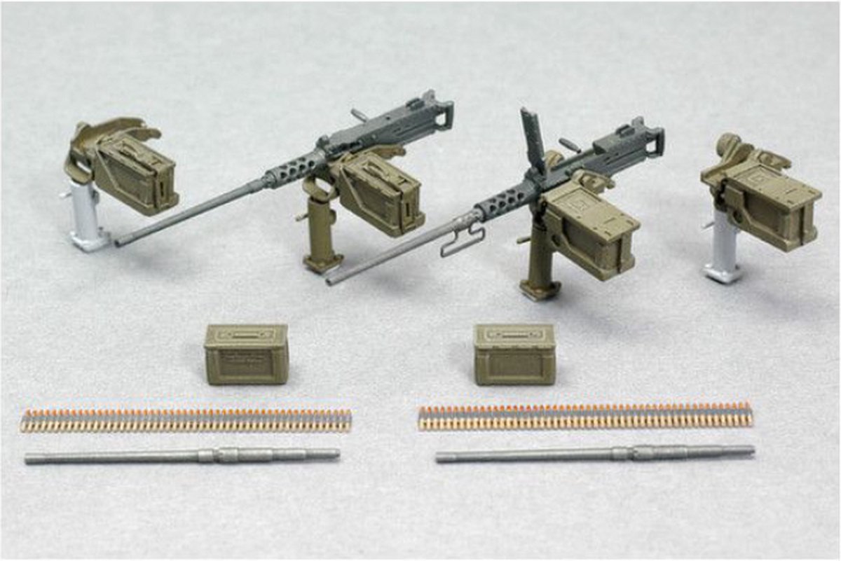 Asuka Browning M2 Machine Gun Set B w/ cradle + Ammo by Mig lijm