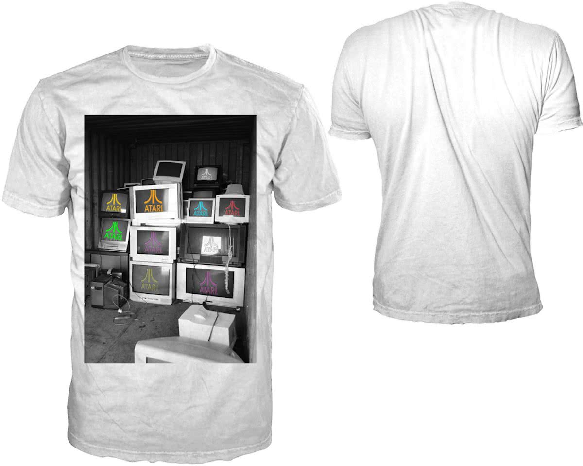 Atari Retro Gaming Monitors Tshirt L