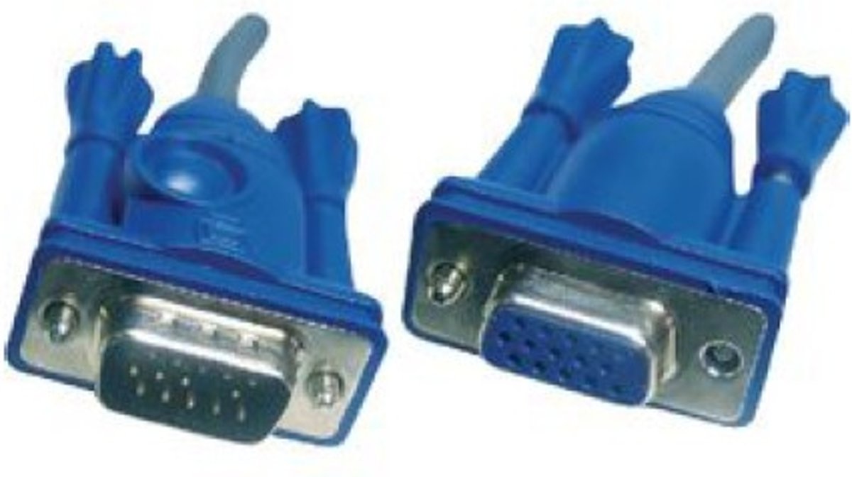 Aten 2L-2401 1.8m VGA (D-Sub) VGA (D-Sub) Blauw, Grijs VGA kabel