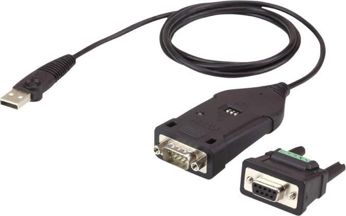 Aten UC485-AT Usb 2.0-adapter Usb A Male - Sub-d 9-pins Male Zwart