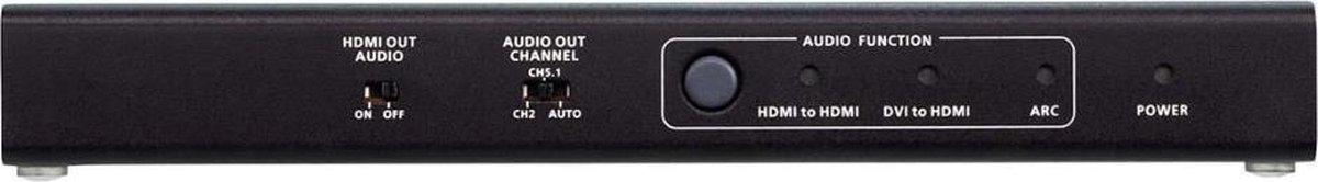 Aten VC881-AT-G Hdmi-converter 1x Hdmi / 1x Dvi-i / 1x 3.5mm - 1x Hdmi / 2x Rca / 1x Coax Audio / 1x Optische S/pdif