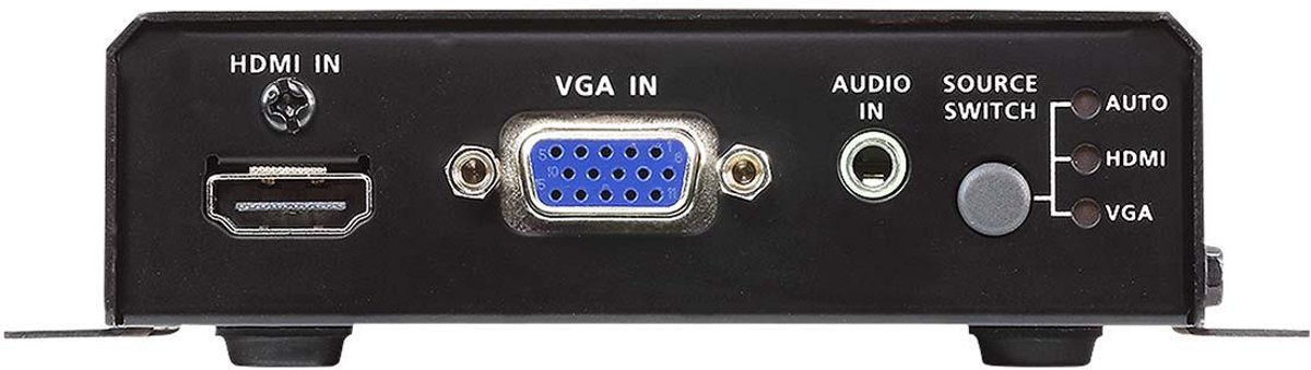 VGA-Converter 1x HDB-15 Female / 1x HDMI / 1x 3.5mm 1x HDMI