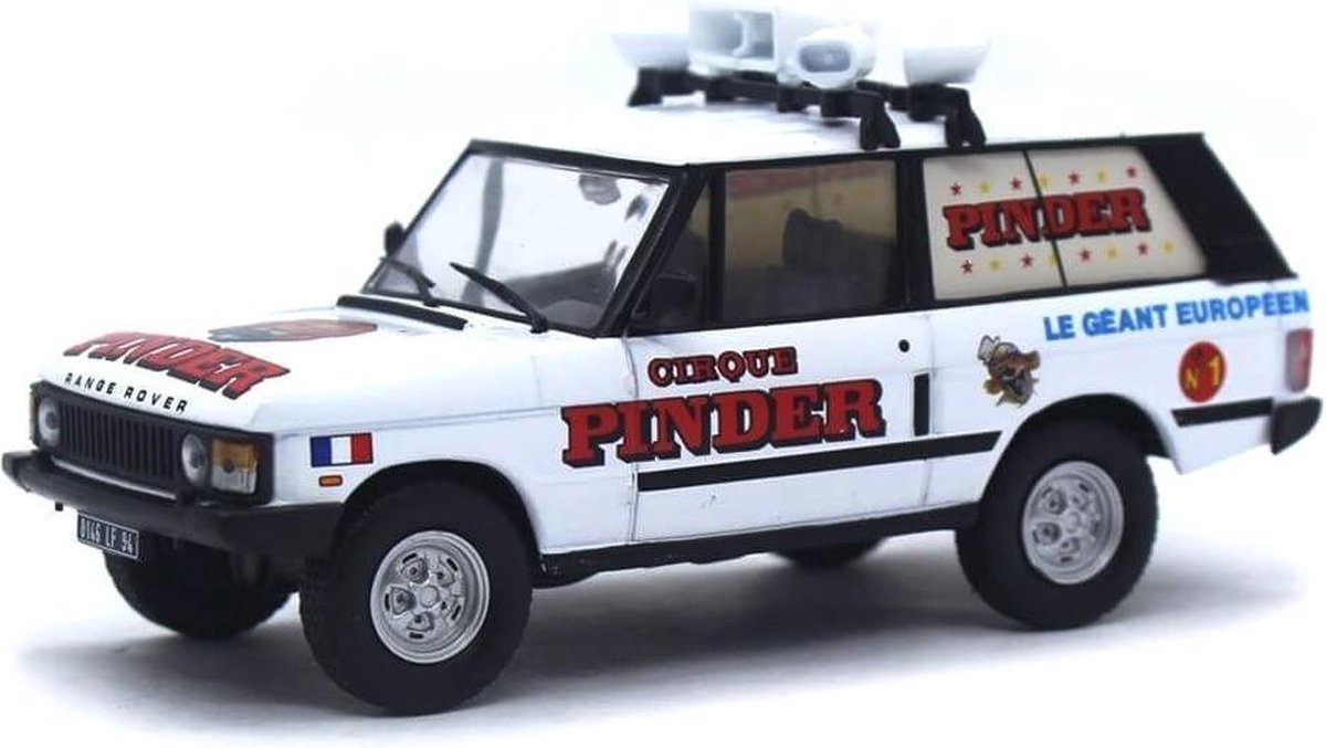 ATLAS Range Rover 4X4  CIRCUS PINDER schaalmodel 1:43