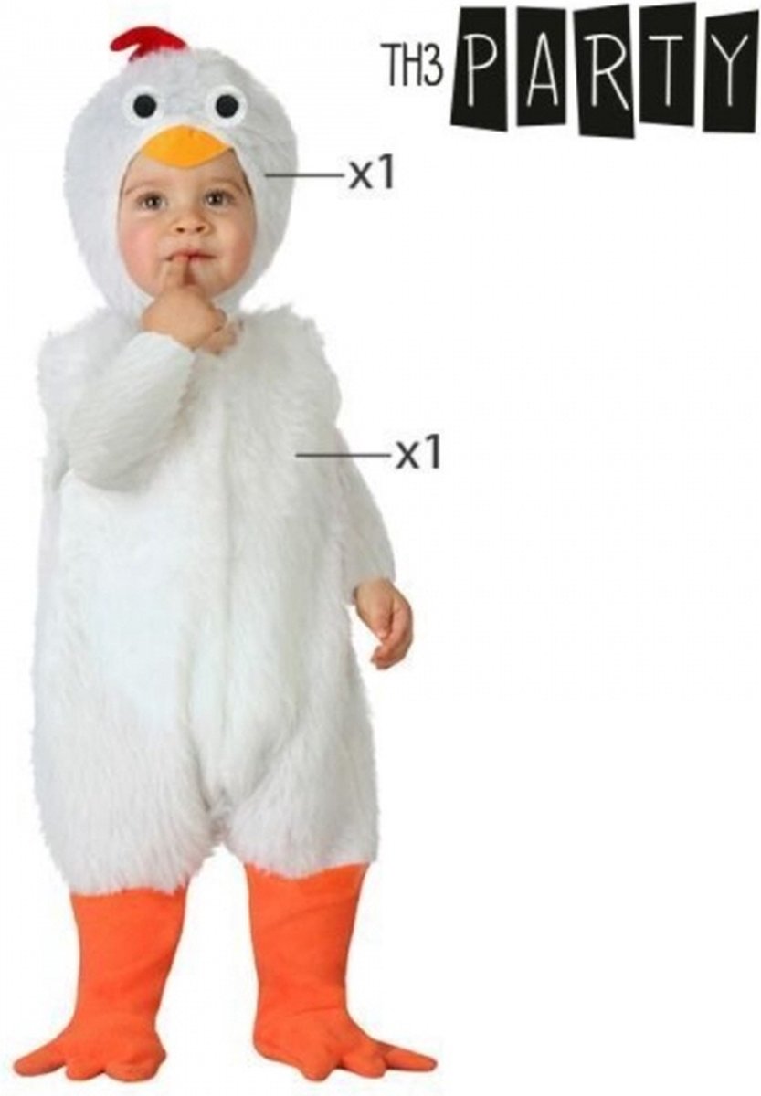 Baby Chicken Costume - Schattig Babykostuum - Carnavalspakje - Onesie - Kippenkostuum Baby