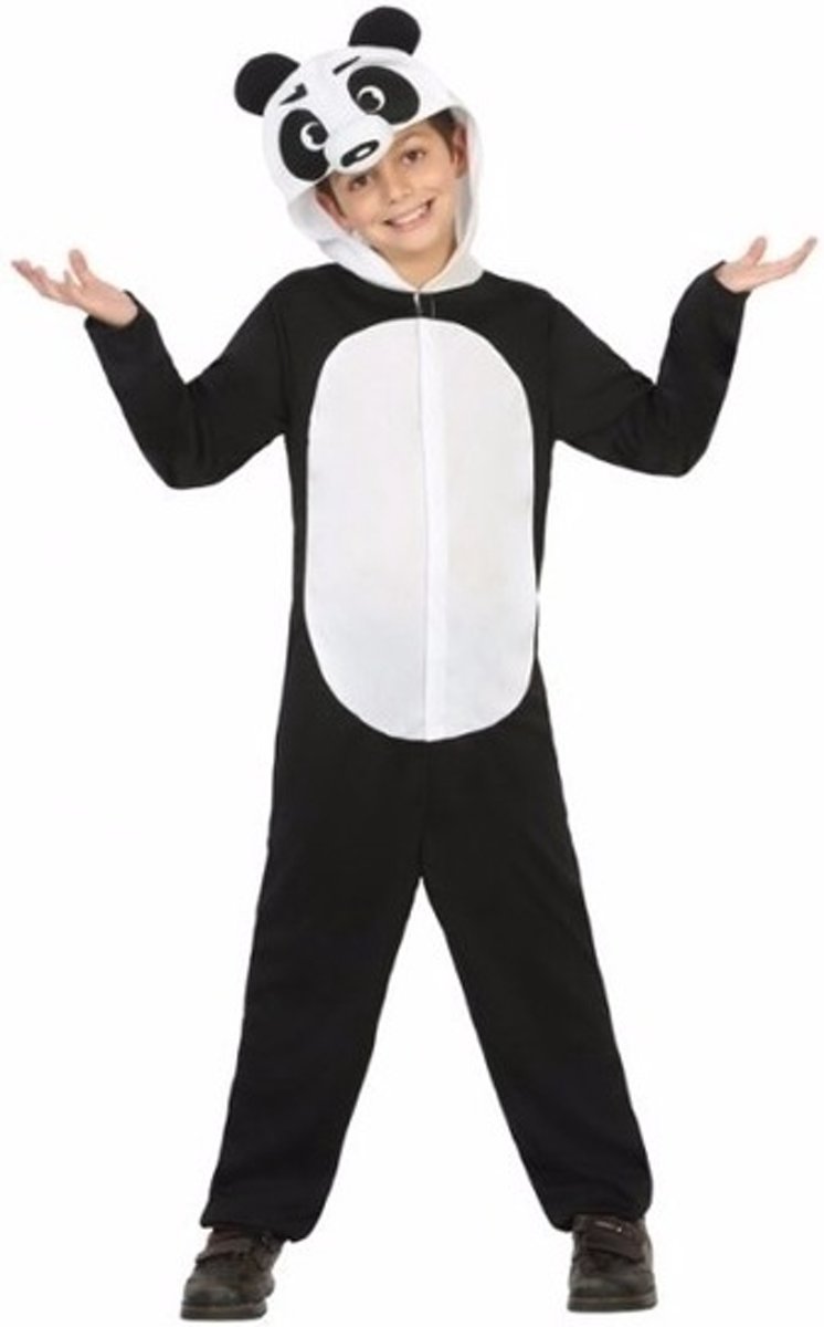 Panda kostuum / outfit voor kinderen - dierenpak - 140 (10-12 jaar)